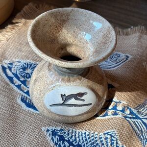 Fox /Woodsy Coffee Mug  Pottery to go Cup